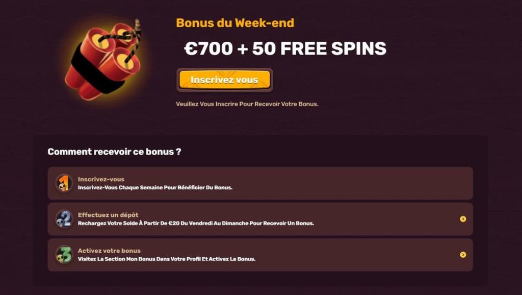 bonus weekend 5gringos casino